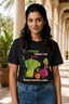 Healthy Fight Veggie Vibes Print T-shirt 1