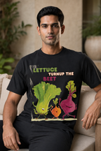 Healthy Fight Veggie Vibes Print T-shirt 4