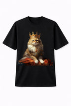 Cat-A-King Graphic Print Regular Fit T-shirt