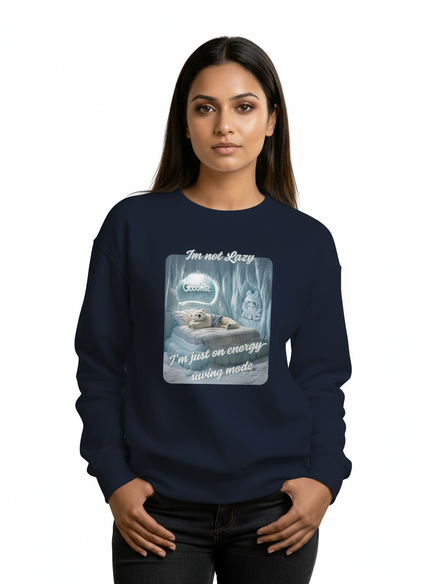 Cozy Sleepy Bear Sweatshirt Secondary image