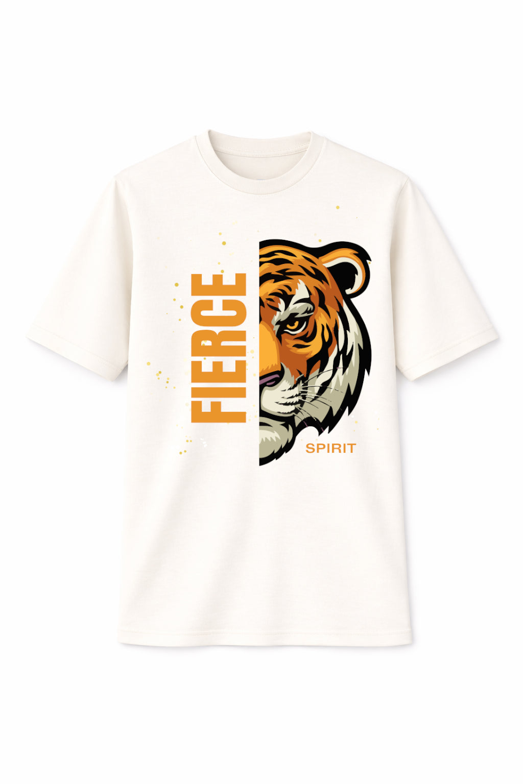 Fearless Tiger Print T-shirt