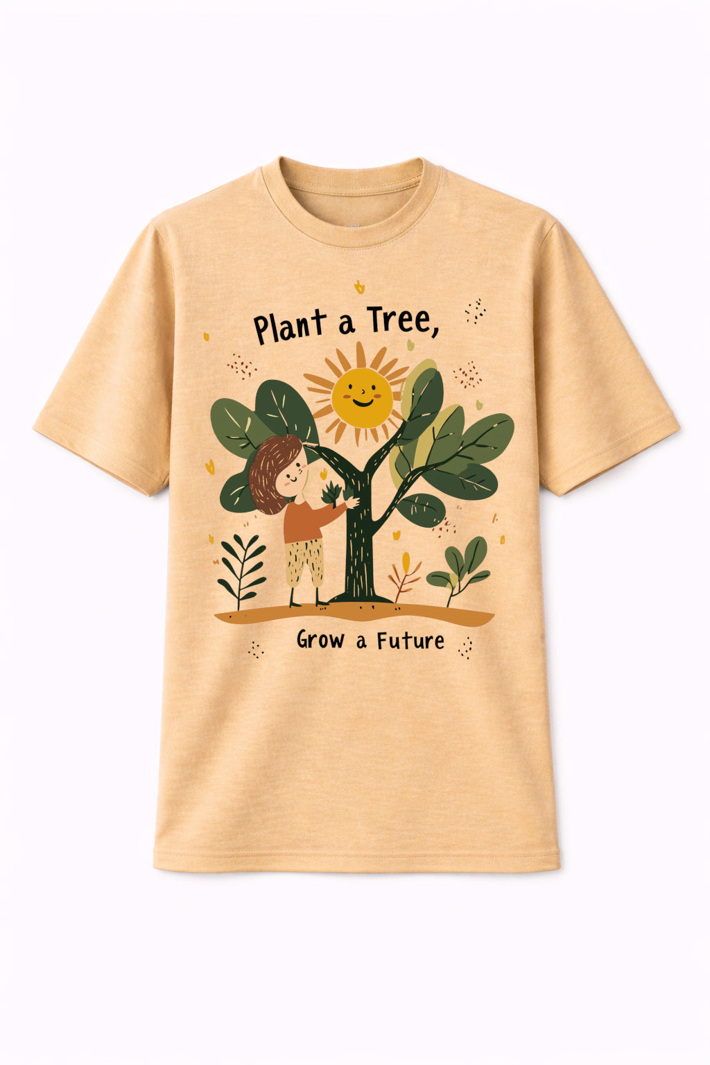 Grow Greens Print T-shirt