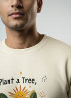 Nature Bloom Positivity Art Sweatshirt