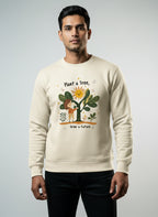 Nature Bloom Positivity Art Sweatshirt