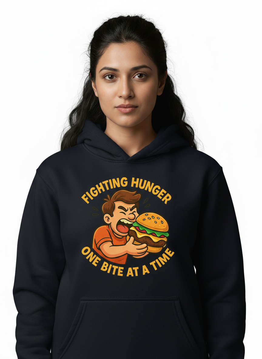 Hangry Man Illustration Sweatshirt Main image