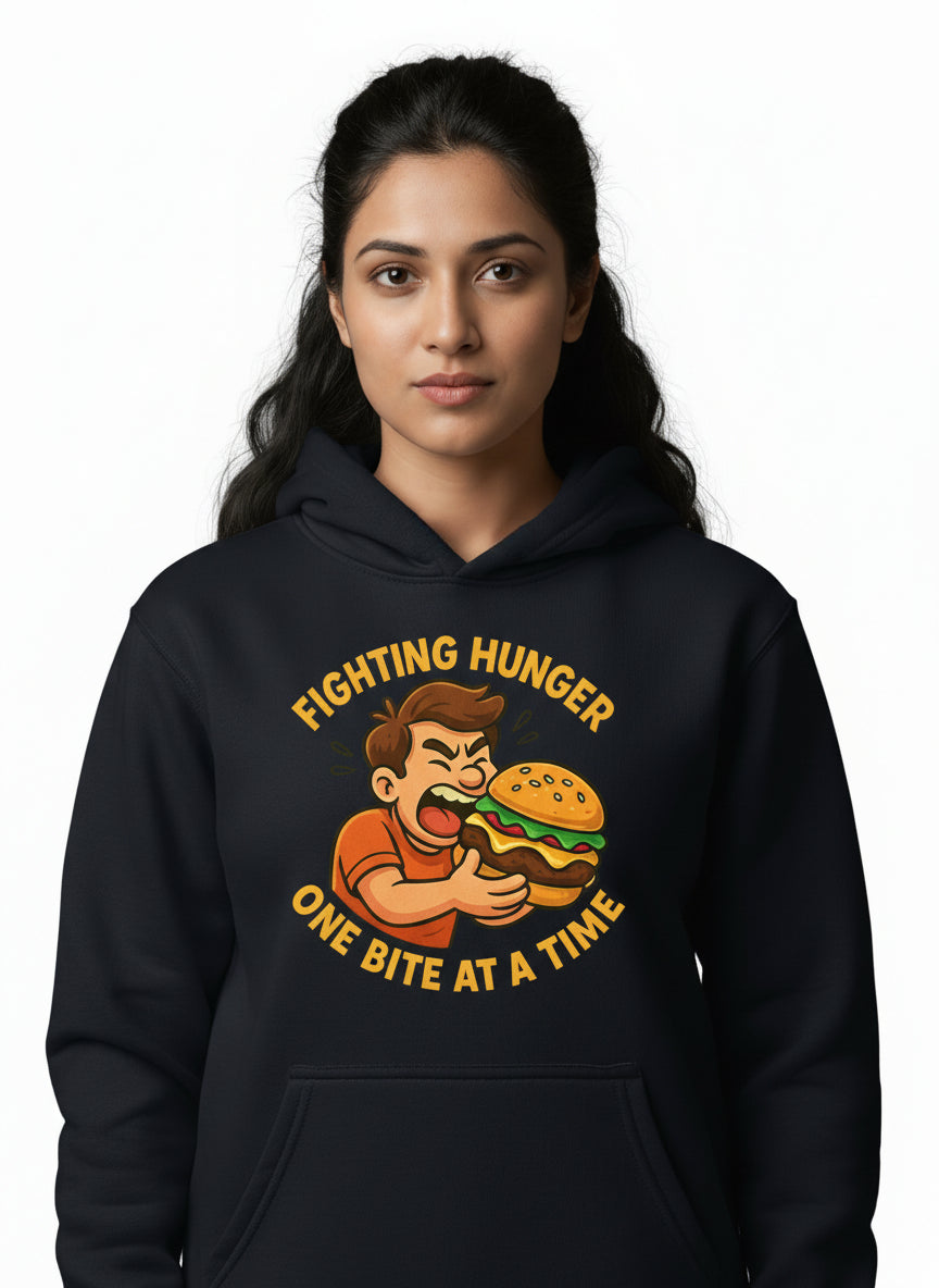 Hangry Man Illustration Sweatshirt