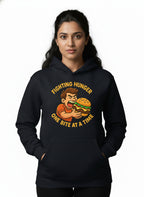 Hangry Man Illustration Sweatshirt