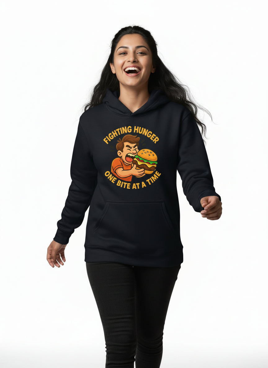 Hangry Man Illustration Sweatshirt