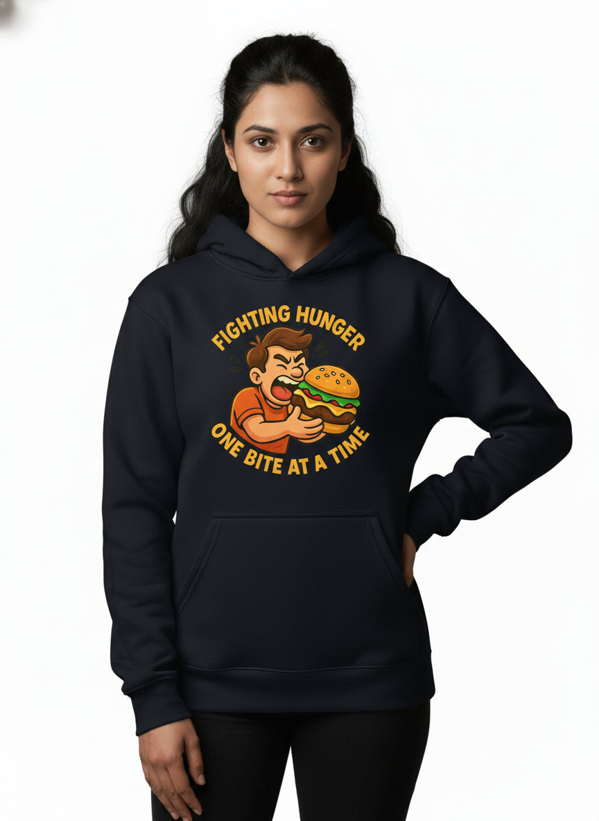Hangry Man Illustration Sweatshirt