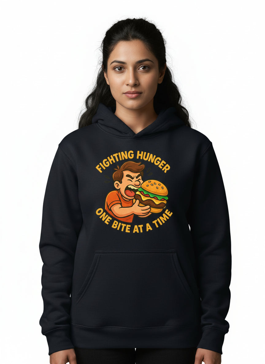 Hangry Man Illustration Sweatshirt