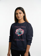 Blooming Hope Print Sweatshirt