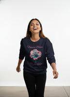 Blooming Hope Print Sweatshirt