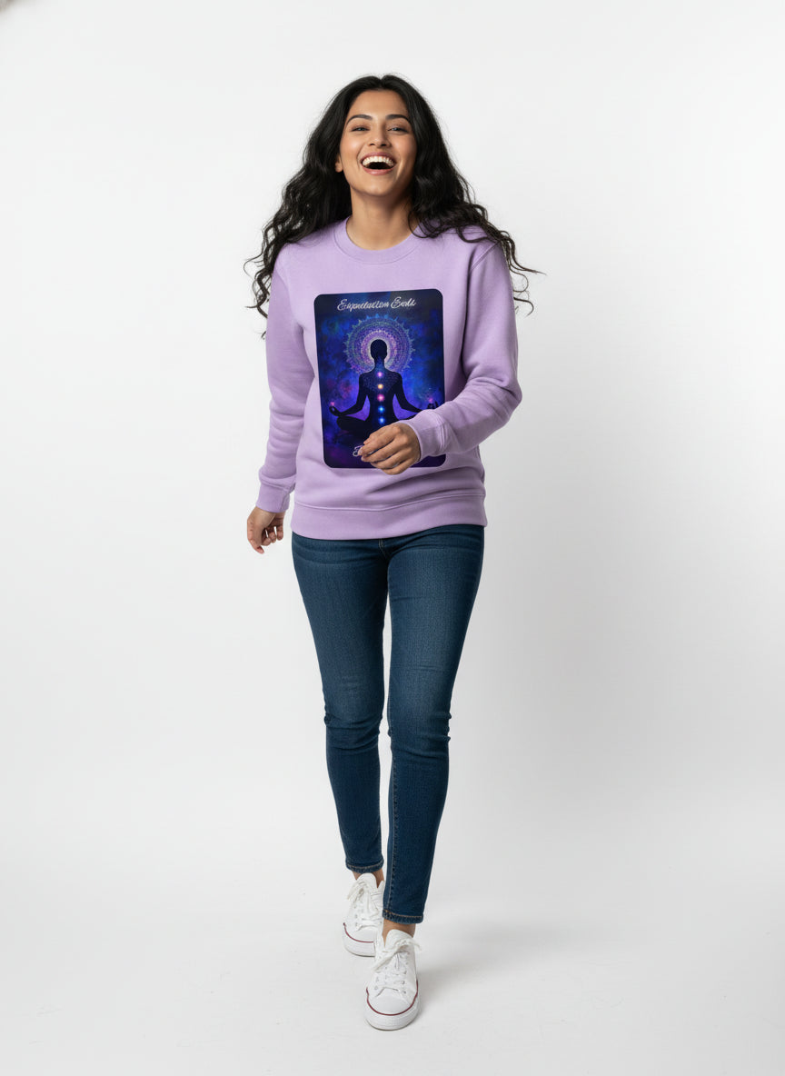 Inner Peace Yoga Printed Sweatshirt