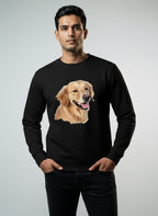 Innocent Love Dog Printed Sweatshirt