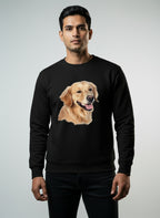 Innocent Love Dog Printed Sweatshirt
