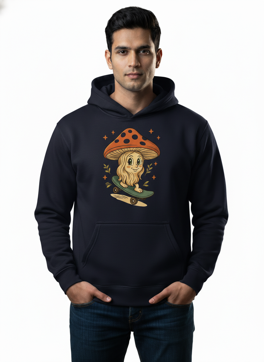 Mushroom on the Roll Hoodie Secondary image
