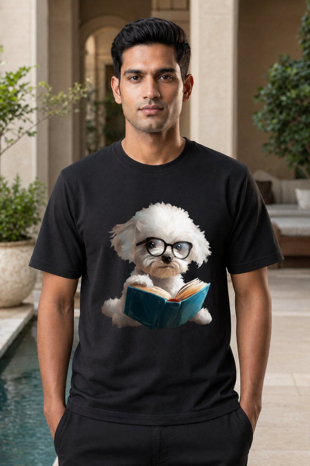 Pawfessor Scholar Print T-shirt Secondary image