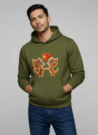 Purrfect Two Love Print Sweatshirt