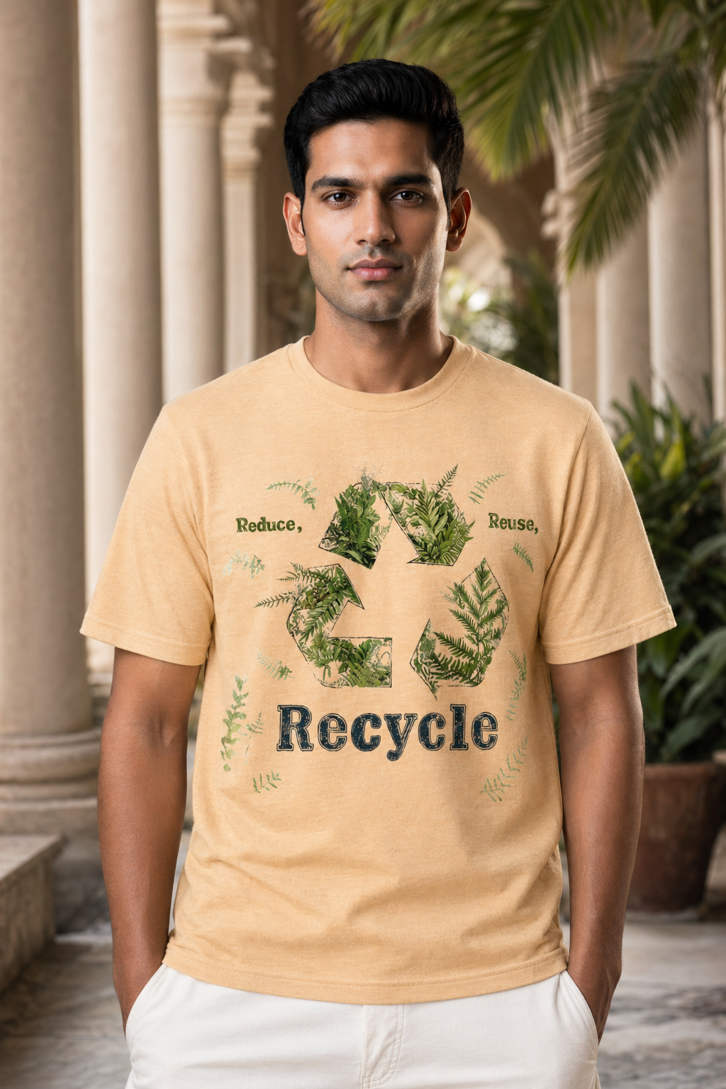 Recycle Reduce Reuse Regular Fit T-shirt Secondary image