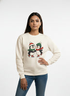 Skating Penguins Lovely Sweatshirt