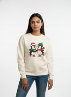 Skating Penguins Lovely Sweatshirt