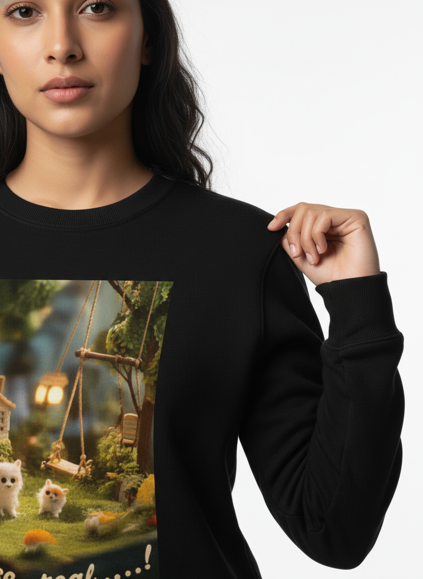 Surrreal Scene Sweatshirt Main image