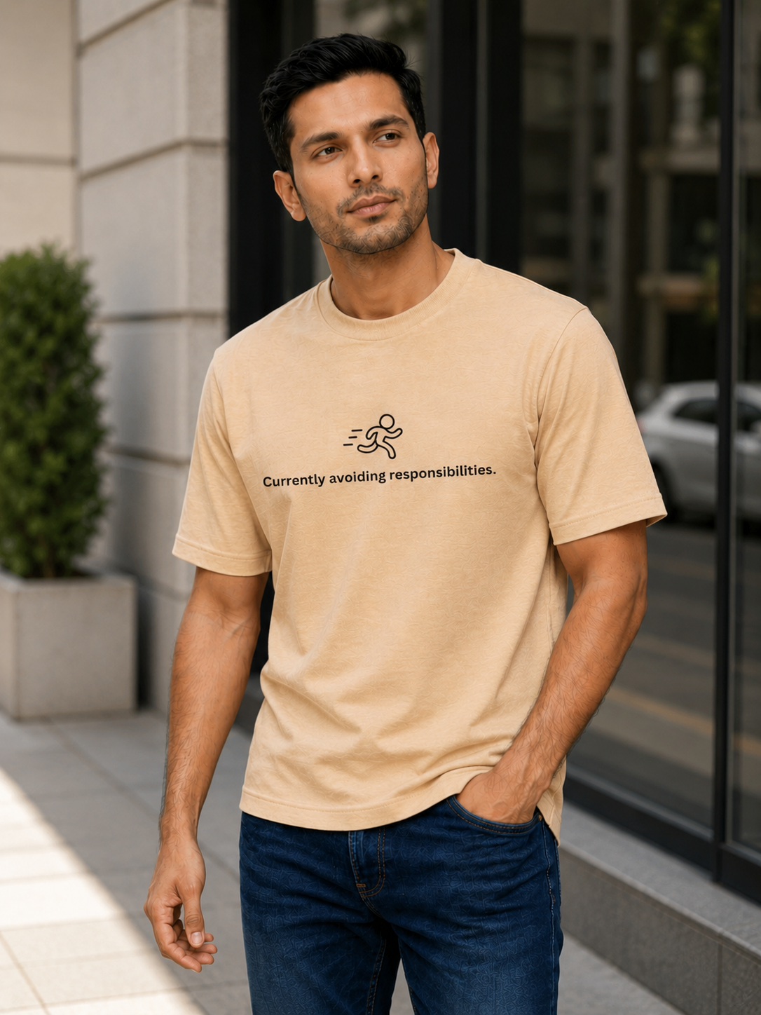 Avoiding Responsibilities Regular Fit T-shirt Secondary image