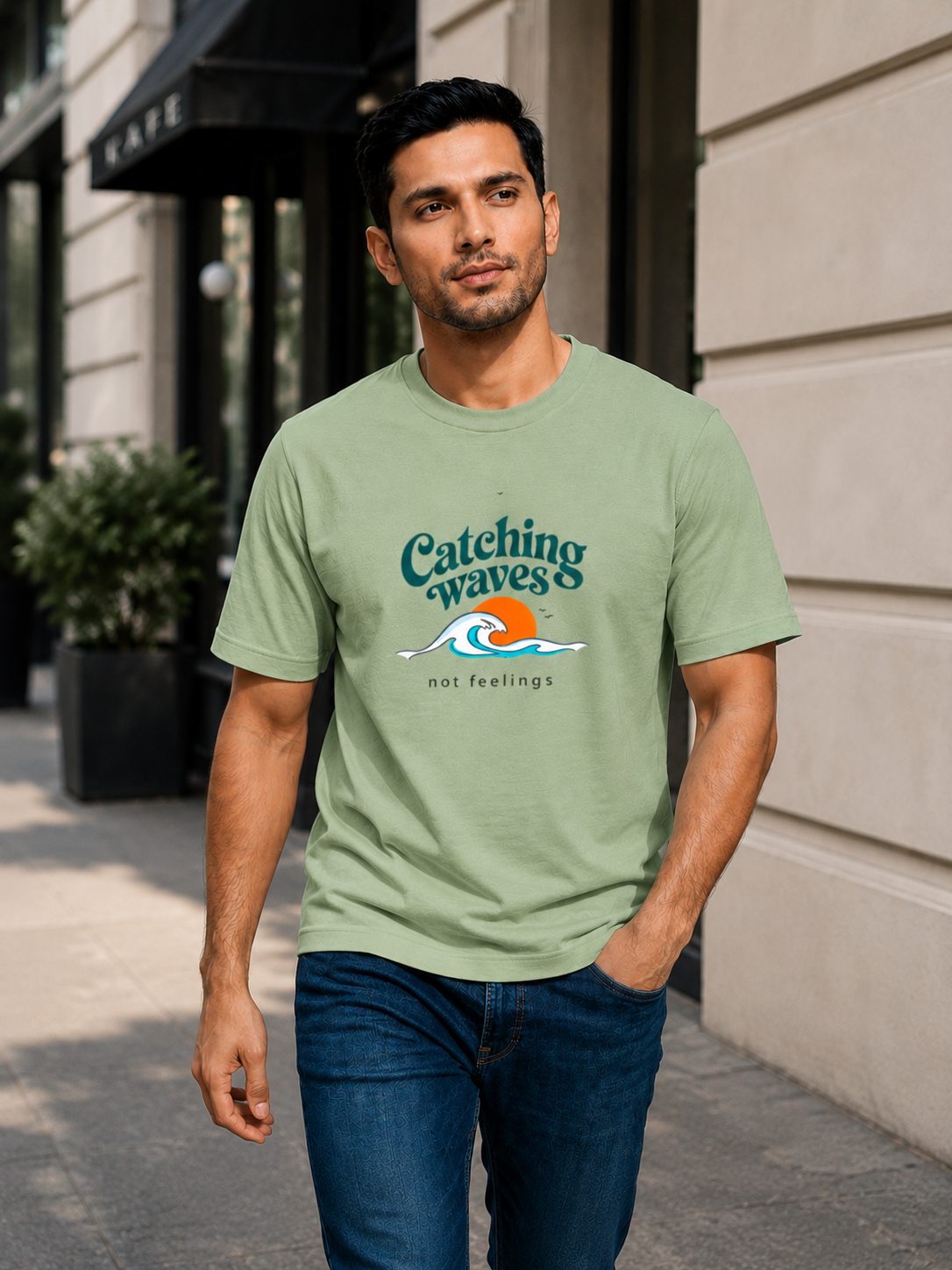 Catching Waves Regular Fit T-shirt Secondary image