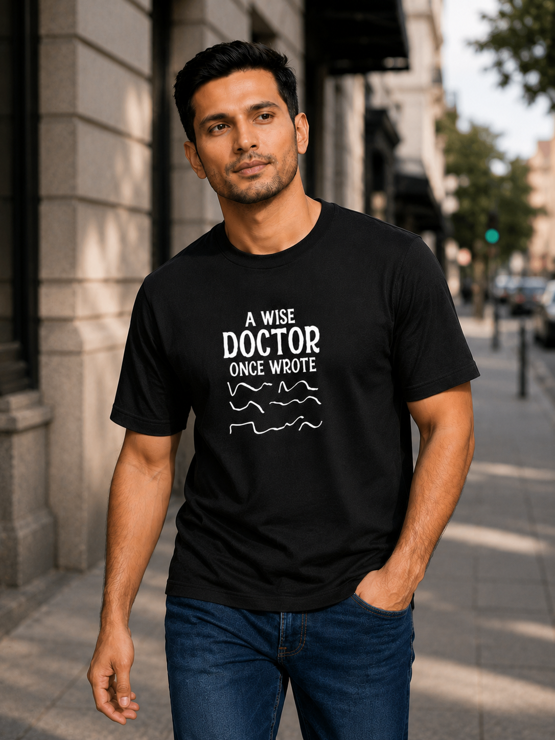 Doctor Once Wrote Regular Fit T-shirt Secondary image