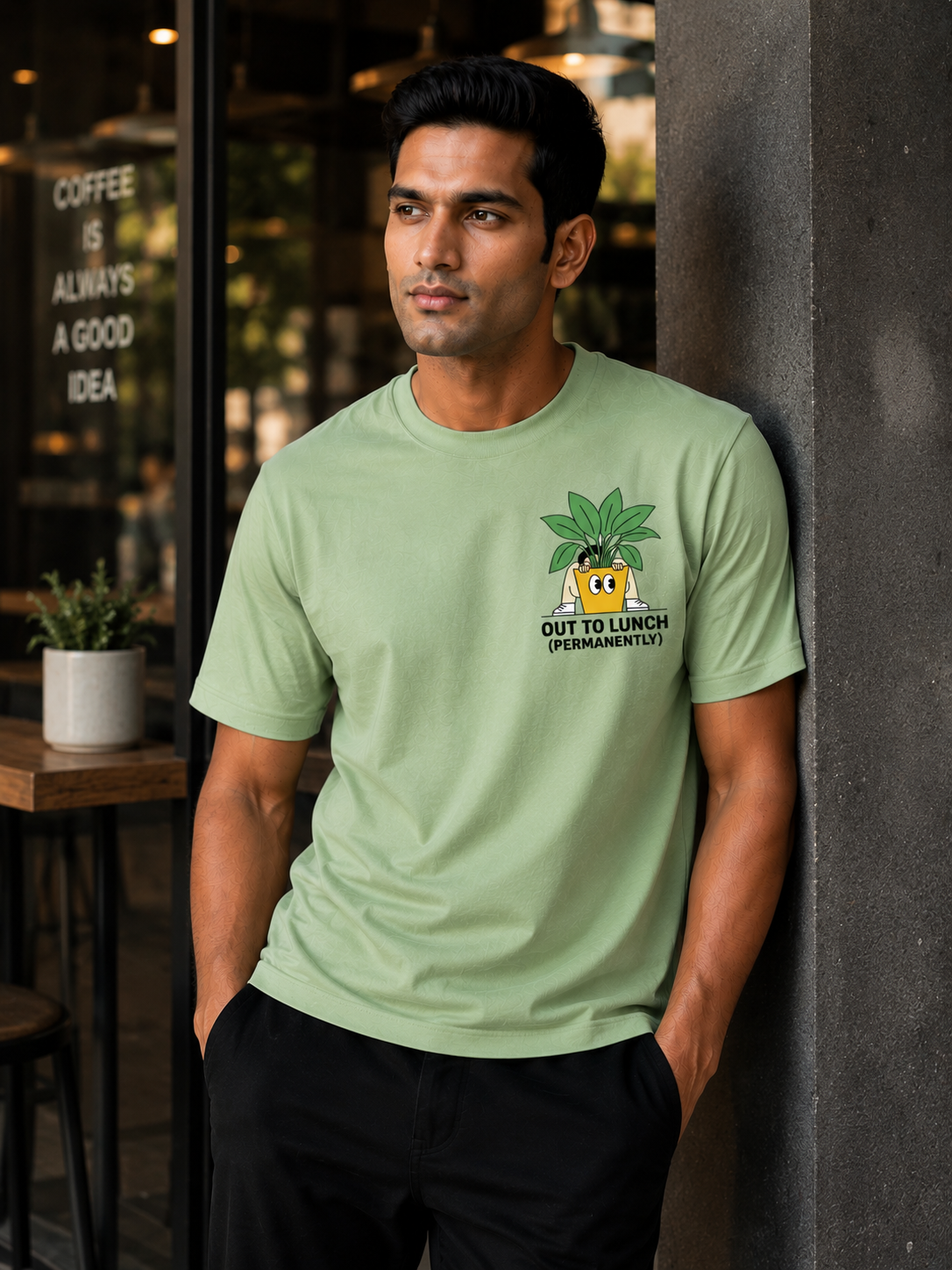 Out To Lunch Print T-shirt Secondary image